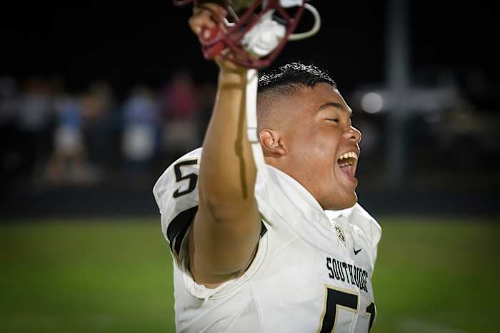 Southridge Centennial football Ken Waz 65